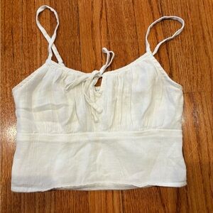 Hollister Cream Camisole Top